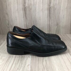 Giorgio Brutini Loafers Mens 12M Black Leather Slip On Shoes